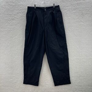 Zero Restriction Pants Mens Large Black Waterproof Rain Golf Windproof Sports